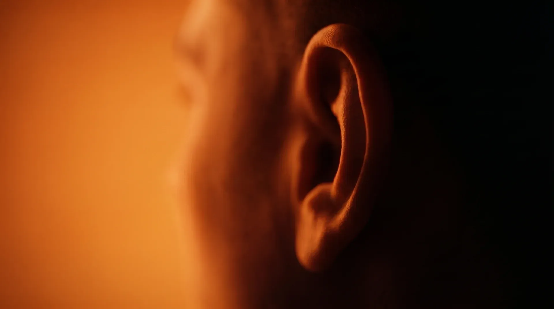 Custom earplug in ear